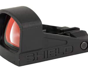 SHIELD SIGHTS SMSC Mini 4 MOA glass reflex red dot sight, compact black