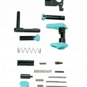 Timber Creek ARLPKRE Lower Parts Kit Robin's Egg Blue aluminum components for AR-15