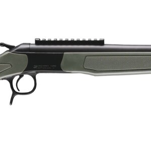 CVA Scout Spur 28ga 22in single-shot shotgun with blued metal and olive drab green synthetic stock