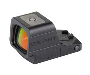 OSight XR reflex red dot sight, RMR footprint, multiple MOA reticles, black matte finish