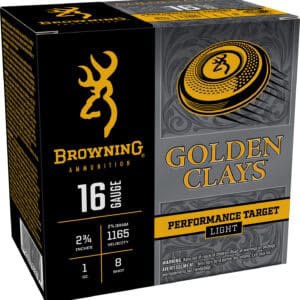 Browning Golden Clays BGC168 16 Gauge 2.75 inch 1 oz #8 shot 25 per box