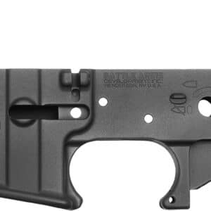 Battle Arms Development WH556-LR Workhorse stripped lower receiver, black anodized, 7075-T6