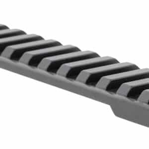 Talley PLM258779 Fierce Rivalry Picatinny Rail Black Anodized Long Action 20 MOA