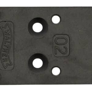 Walther PDP optic plate Trijicon RMR Type 02 steel nitride