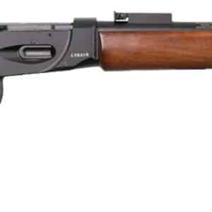 GForce Arms GF LVR .410 Saddlehorn lever-action shotgun with walnut stock and Picatinny rail