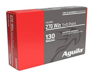 Aguila .270 Win 130gr InterLock Boat Tail Soft Point 20rd box