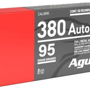 Aguila Ammunition .380 ACP 95 gr FMJ 50-round box