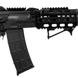 Zastava Arms ZPAP85 5.56 NATO AK-style pistol with quad rail and top cover, black finish