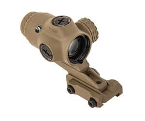 Primary Arms PA SLx 3X MicroPrism prism sight with ACSS Raptor 5.56 reticle in Flat Dark Earth