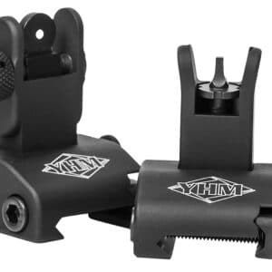 Yankee Hill 5040 Q.D.S. Sight Set  Black Hardcoat Anodized AR Platform