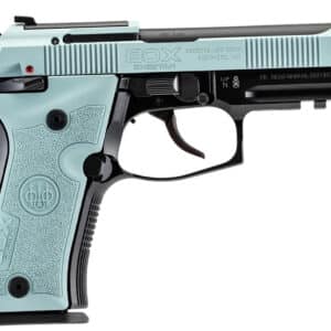 Beretta 80X Cheetah Tactical .380 ACP with 4.40" barrel and blue aluminum frame