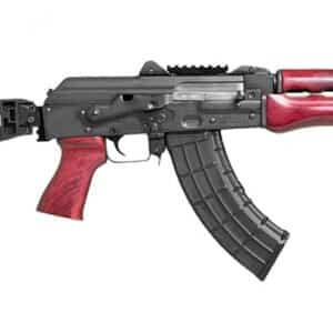 Zastava Arms ZPAP92 7.62x39 10in AK-style pistol with Serbian red handguards and SB Tactical TF1913 brace