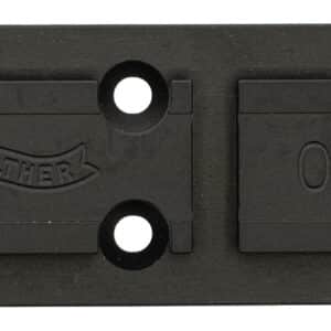 Walther Arms 5136211 optic plate in steel with nitride finish, fits PDP 2.0 and Aimpoint ACRO Gen2