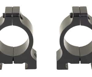 DNZ Freedom RPR 2-piece medium 1-inch scope rings, black finish, Picatinny fit