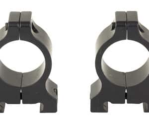 DNZ Freedom RPR 2-piece vertical high 1-inch scope rings, black, fits Picatinny