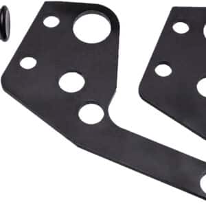 Kel-Tec SU/PLR Picatinny Adapter Stock Kit in black aluminum with two mounting plates