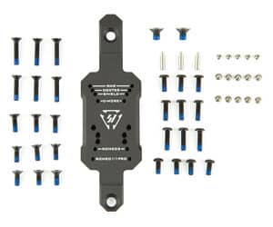 Strike Industries shotgun optic mount anodized black multi-footprint Benelli M2 compatible