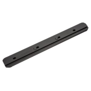 Area 419 ARCALOCK 12-inch Flat Keymod Dovetail Rail, Type 3 hard coat anodized 6061-T6 aluminum