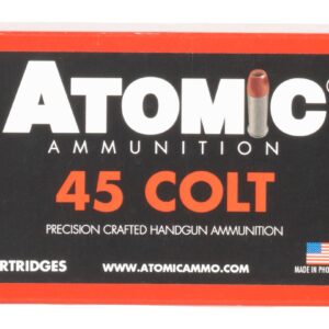Atomic .45 Long Colt 250 grain ammunition 50 round box