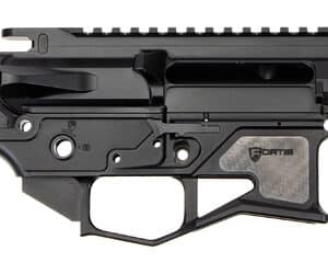 Fortis License Gen II AR15 lower and upper set in black 7075 T6 billet aluminum