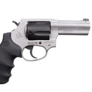 Taurus 605 .357 Magnum 3-inch revolver, blued finish, Hogue rubber grip