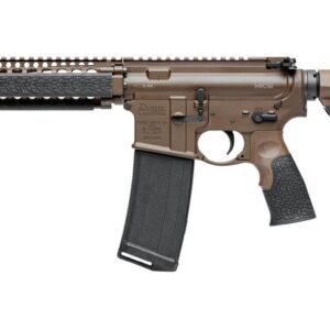 Daniel Defense MK18 SBR 5.56 NATO 10.3-inch brown Cerakote with RIS II rail