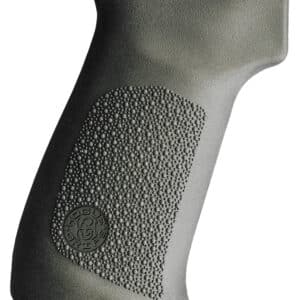 Hogue 74031 Pistol Grip w/o Finger Grooves OD Green Overmolded Rubber Fits AK-47/AK-74