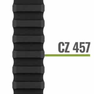 MDT Picatinny scope base 20 MOA for CZ 457, black anodized aluminum, 11-inch