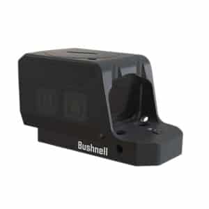 Bushnell RXEMR1 RXE black 1x24mm red dot sight on white background