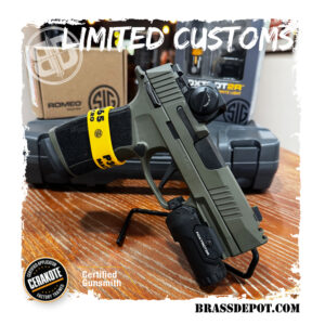 BD Customs - Sig Sauer P365 X-Macro Comp OD Green + Sight