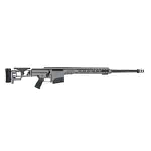 Barrett MRAD folding stock rifle 7mm PRC 26-inch fluted barrel tungsten grey