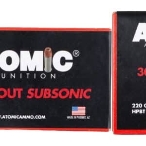 Atomic 300 AAC Blackout 220gr subsonic HPBT 50‑round box
