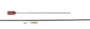 J. Dewey 2-Piece Cleaning Rod .50 cal Nylon Coated - Male Thread 12-28
