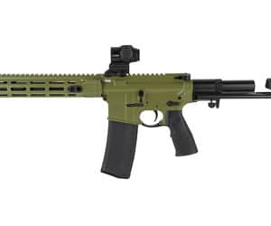 Daniel Defense DDM4 10.3 inch pistol in Bazooka Green with MaximPB stock