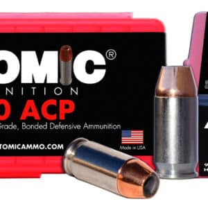 Atomic Ammunition 380 ACP 90 gr hollow point 50-round box