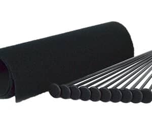 GSS Rifle Rod Kit 10-Pack .22 Cal 15x19 Black shelf liner