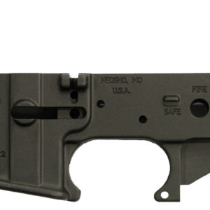 Black Rain BROSPEC15LR Spec15 Forged Lower Multi-Caliber 7075-T6 Aluminum Black Anodized for AR-Platform