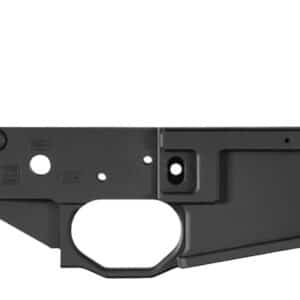 Black Rain Ordnance BROMLRBLK milled AR-15 stripped lower receiver 7075-T6 aluminum black hardcoat anodized