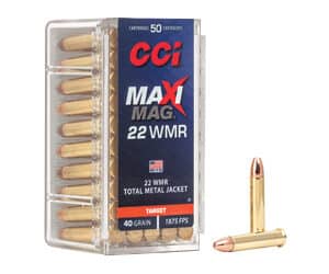 CCI Maxi-Mag 22 WMR 40 gr TMJ 50 rd box product image