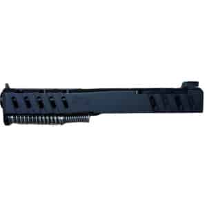 Derya Island Complete Upper 9mm black slide with RMR cut and fixed fiber‑optic front sight