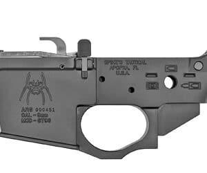 Spikes Tactical STLS920 Spider stripped AR-15 lower receiver 9mm black anodized 7075-T6