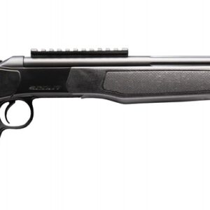 CVA Scout XP .35 Whelen 20" threaded fluted stainless barrel rifle with Graphite Black adjustable synthetic stock