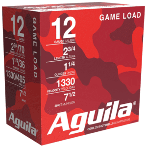 Aguila 12ga 2.75in 1 1/4oz #7.5 High Velocity 25rd