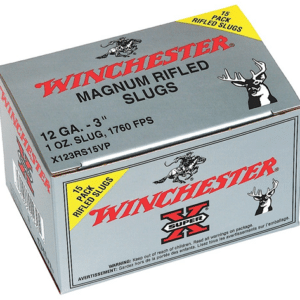 Winchester Super-X Rifled Slug 12GA 3" 1 oz HP - 15rd