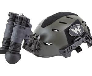 Armasight BNVD-40 1600+ FOM Ghost White Phosphor night vision binocular kit in gray matte finish