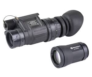 Armasight PVS-14 monocular with 3x magnifier, black matte finish