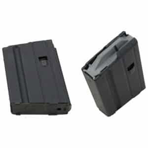 Anderson Manufacturing AM MAG 6.8SPC 10rd stainless steel magazine with grey follower