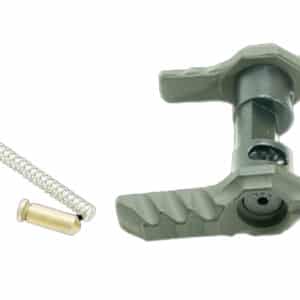 Timber Creek Greyman ambidextrous safety selector, Forest aluminum finish