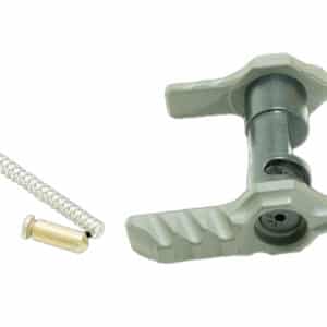 Timber Creek Greyman ambidextrous safety selector, urban aluminum finish