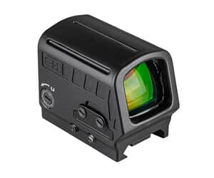 C&H STRYKR red dot sight, matte black, 3 MOA, multi-dot reticle, for FLUX Raider/PDW